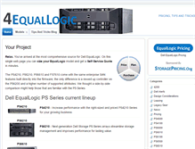 Tablet Screenshot of 4equallogic.com